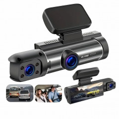 Автомобильный видеорегистратор Black Box Full HD 1080P, 2 камеры, G-sensor