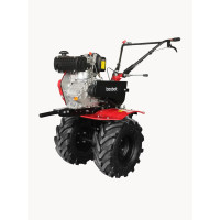 Мотоблок дизельный Boxbot MT-600 D, 6 л. с, 105 см, чугунный редуктор, широкие колеса
