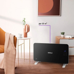 Обогреватель Kitfort КТ-2709 Умный обогреватель WI-FI Работает с Алисой 