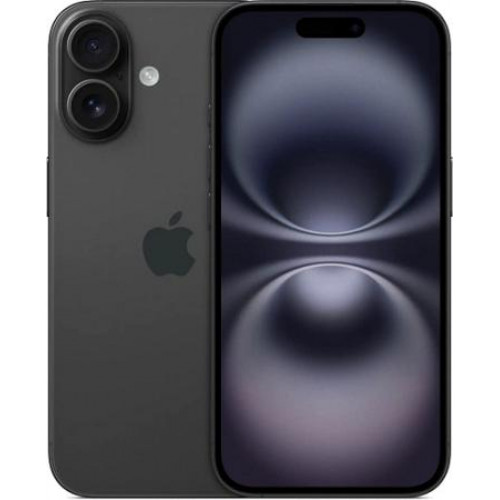 Смартфон Apple iPhone 16 128GB, Black (чёрный)