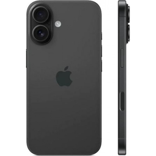 Смартфон Apple iPhone 16 128GB, Black (чёрный)