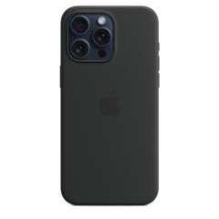 Чехол iPhone 15 Pro Max Silicone Case with MagSafe - Black